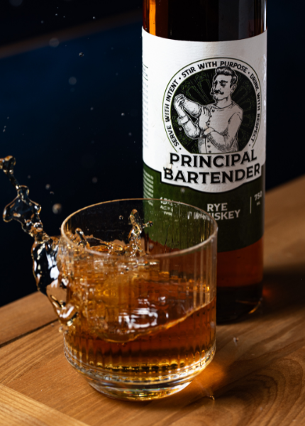 Principal bartender rye whiskey