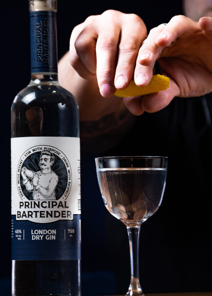 Principal bartender London dry gin